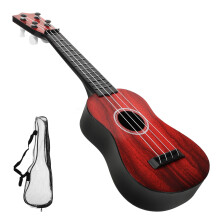 1Set Kinder Ukulele Gitaar Speelgoed Muziektraining Plastic Coffee
