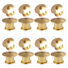 32St Compacte Gouden Pin Klemmen Voor Tassen En Hoeden