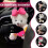 (1pc, brown bear) Creative Car Decoration Bear, Wiper Shift Handle Decorative Doll, Personality 3