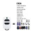 3pcs Garage Gate Command Opener Transmitter for DEA GTI2 GTI4 433MHz DEA Remote Control Fixed Rolling Code 433.92MHz 2