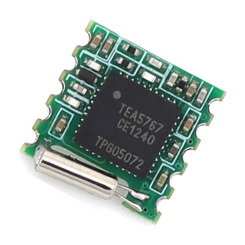 DC5V TEA5767 FM Stereo Receiver Module I2C Interface for  MCU DIY Car Audio 76-108MHz 2
