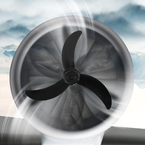 3Plastic Ventilatorbladen Voor - En Vloerventilator, Ontwerp 2