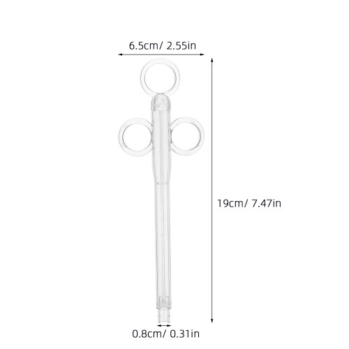 2St Plastic Babyvogel Voedingsspuit Vloeibare 1