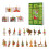 (Style I)Grinch Weihnachten Countdown Box mit Baumbehang für Weihnachtsgeschenke Feier 11