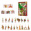 (Style I)Grinch Weihnachten Countdown Box mit Baumbehang für Weihnachtsgeschenke Feier 12