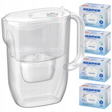 Aquaphor Fresh 3,2L hvidvandsfilterkande, 4 Maxfor+ patroner