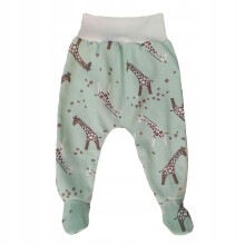 HALVSOVNER 50 shorts TRYKFRIT for tidligt født baby PRODUCENT GIRAFFEMØNSTER