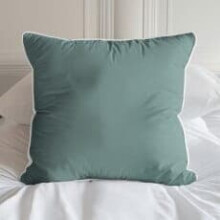 Pure Bomuld Macosatin Pudebetræk 40x40 Mint