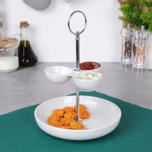 PORCELEN SNACK TALLERKEN 139378
