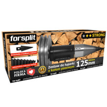 125 mm snegledeler med remskive / ZK2P-125K2 sæt