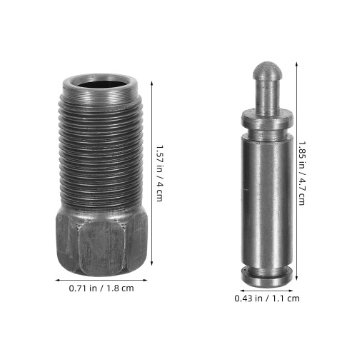 1Set Metalen Plunjer Cilinder Voor Hydraulische Vervanging 1