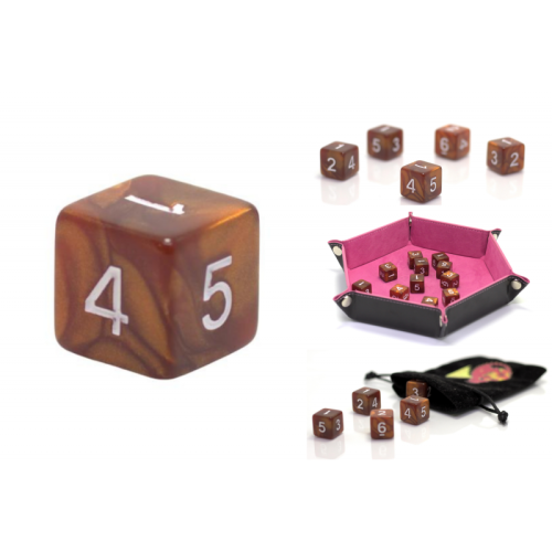 1,6 cm RPG Treant terning sekssidet D6