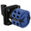 6X AC660V 25A 2-Pole 3-Position Momentary Plastic Rotary Changeover  +Black 2