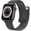 URREM TIL APPLE WATCH 1/2/3/4/5/6/7/8/9/SE 38/40/41mm SORT STÅL 1