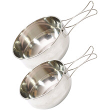 1Set Rvs Camping Kom Met Inklapbare Handgreep Voor Barbecue En Outdoor