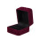 Rood Stoffen Ringdoos Bewaring Bruiloft Ring 1