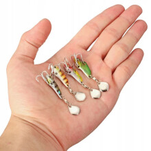 Wobbler Spinner Bait ABORRER GEDDE Metal 3g 3cm