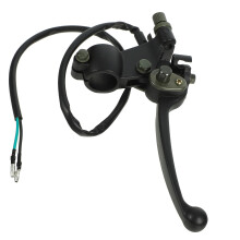 1Motorcycle Clutch Brake Lever Handvat Zwart Geschikt Voor Motor