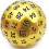 RPG Terninger Golden Scepter Metal Hundred-Sided D100 Terninger 1