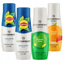 Sodastream Sirupper 2x Iste Citron + Citron Lime + Appelsin Mango