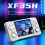 Console de Videogame Portátil Retrô XF35H, 64 GB, Jogos Pré-Carregados, Tela IPS de 3,5 Polegadas, WiFi, Linux, Pocket Player e 5