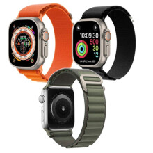 3x Urrem til Apple Watch 1/2/3/4/5/6/7/8/9/SE 38/40/41mm Farverig