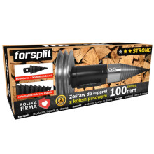 100 mm borekløver med remskive / ZK2P-100K2 sæt