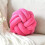 Knot , Decorative Throw Cushion, Round Changeability Knotted ,Couch (Hot ) 6
