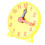 2pcs 4 Inch Student Learning Clock  Model Teacher Gear Clock 12/24 Hour School Learning Tools 3