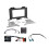 Kit 2 DIN compatível com Mercedes Sprinter(W906)/VW Crafter I SWC/antena 1