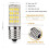 2 Pack 4W Dimmable LED E17 Microwave Oven Bulb , Daylight 6000K 40W Halogen Equivalent Light ,Ceramic E17 LED Bulb 2