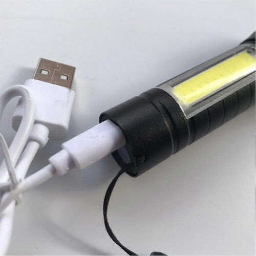 (510 all aluminum fixed focus) LED Flashlight Super Bright Torch Rechargeable Lamp High Powered Flashlight NEW 2