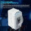 HT-2 IP65 Waterproof Distribution Breaker Box Panel Installation 2 WAY PC Outdoor Electrical MCB Solar Junction Box 5