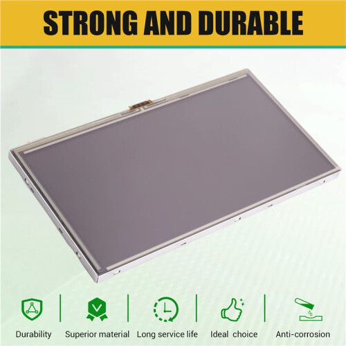 Display LCD de 7 Polegadas LQ070Y5DG36 Novíssimo com Tela Sensível Ao Toque para Monitores de Navegação GPS de Carro para 2