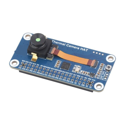 Long-Wave IR Thermal Imaging Camera Module, for Raspberry Pi IR Camera, 80x62 Pixels, Options for FOV and Connector,B 2