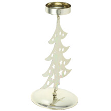 1X Duurzame Ijzeren Kandelaar Kerst Tafeldecoratie