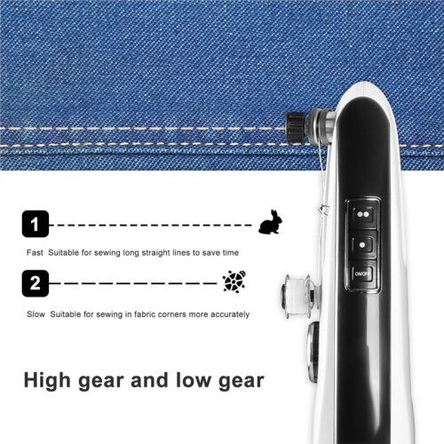 Handheld Sewing Machine,Portable Electric  Sewing Machines for Beginners with Two Speeds and Complete Accessories 1