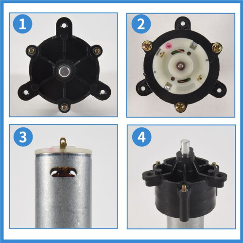 1Pc Wind Turbine Generator Kit Micro-Hand Dynamo Generator DC12V Generator Power Supply 1