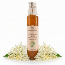 Sirup fra sort hyldblomst 315 g Naturlig tilsætning til te fra blomster