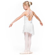 SYLFIDE - hvid dansekjole til børn Sylphide tunika hvid balletkjole 122/128