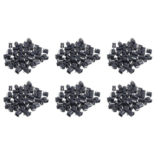 270 Pcs  Power Jack Socket 2.1mm x 5.5mm -Type PCB Mount -005 1