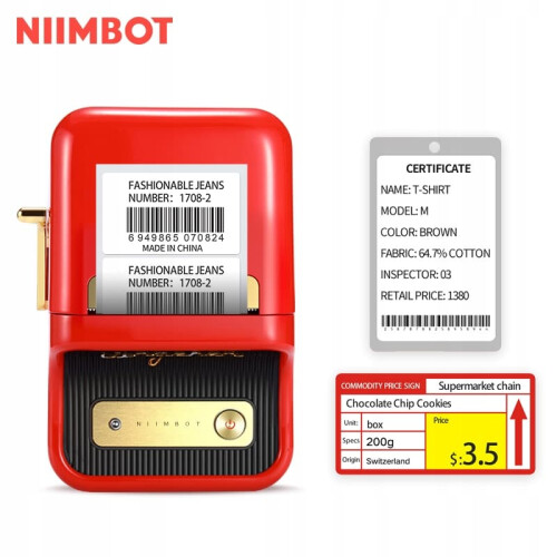 NIIMBOT B21 Bluetooth termisk mærkatprinter