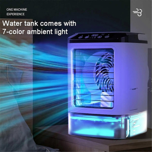 Air Conditioner Fan Dual Spray Atomization Speed Mute Air Cooler 2