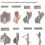 8-pack Travel Professional Makeup Brush Set 2