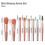 8-pack Travel Professional Makeup Brush Set 3
