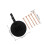 1Set Zwarte PU Golf Tee Tas Organizer Voor Golfspel 2