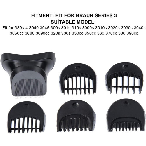 Εξάρτημα ηλεκτρικού ξυραφιού Braun Series 5 6 και 7 συμβατό με κούρεμα γενειάδ 1