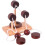 4pcs Classic Wooden Rope Puzzle Set Ring Puzzles String Solution Brain Teaser Bl 4