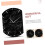Creative Simple Marbling Pattern Wall Clock Acrylic Square Hanging For Store Display 1Pack 5