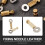 12Pcs DIY Tools Handmade Leather Goods Tools Suture Fixing Needle Leather Goods Fixed Needle Stitching 0-6mm 10